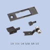 BROTHER Double Needle Sewing Machine Gauge Set Needle Plate Feed Dog Presser Foot Needle Clamp Template Gauge Set 3