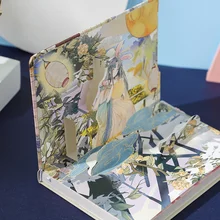 

Notebook B6 Hardcover Notepad Agenda 2022 Notebooks and Sketchbook Journals Creativity Writing Pads Japanese Hand-painted School