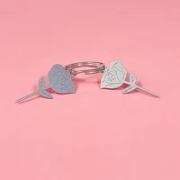 ❤️ 2Pcs/Set Rose Shape Stainless Steel Needle for Smartphone Sim Card Tray Removal Eject Pin Key Tool Universal Thimble 4