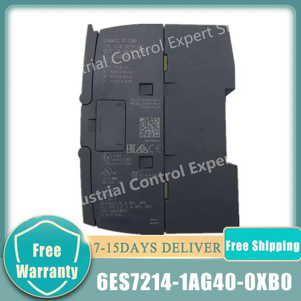 Nuovo Originale Muslimatic S7-1200 Compact Cpu 1214C Modulo Plc 6 Es7 Controller Plc Muslimatic