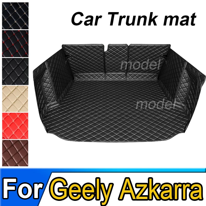 

Car Styling PU Leather Rear Trunk Mat For Geely Azkarra Atlas Pro 2020 2021 Car Boot Mat Carpet Tray Protector Auto Accessories