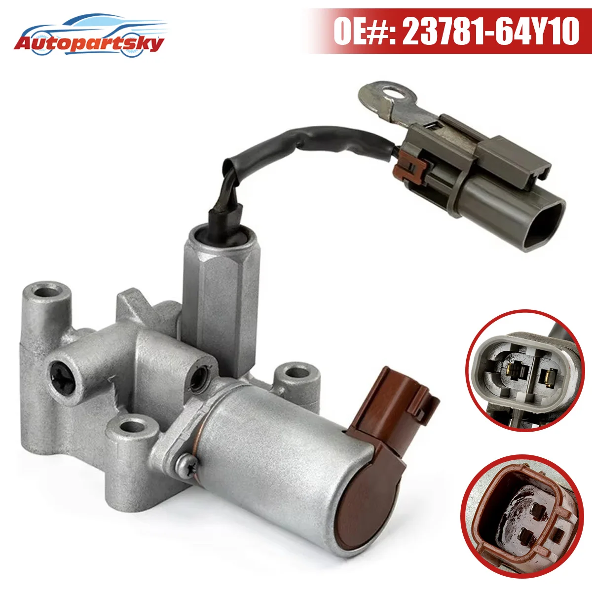 IACV Idle Air Control Valve 23781-64Y10 for Nissan 200SX 1995-1999 Sentra for Infiniti G20 2.0L 1991-1996 AAC87-16 23781 64Y10