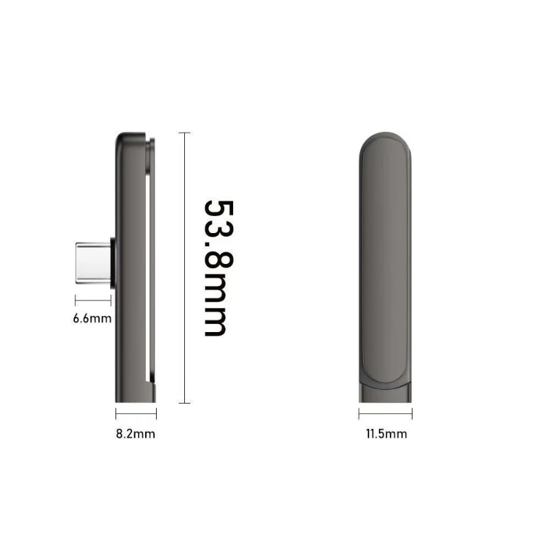 1/2/3PCS 타입 C 휴대폰 충전 브래킷 어댑터 240W 고속 충전 OTG 타입-C 남성-USB-C 여성 컨버터(접이식 홀더 포함)