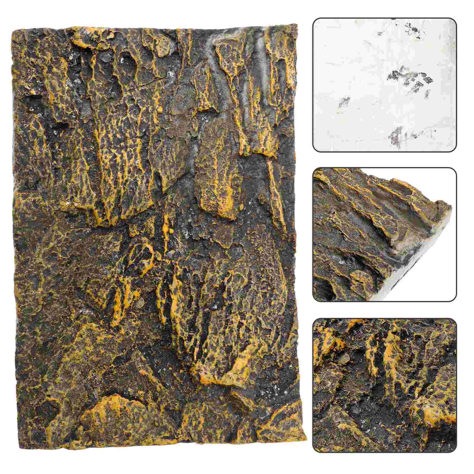 

Background Rock Terrarium Wallpaper Animal Fish Tank Gecko Reptile Backgrounds Bark Aquarium Pu 3d