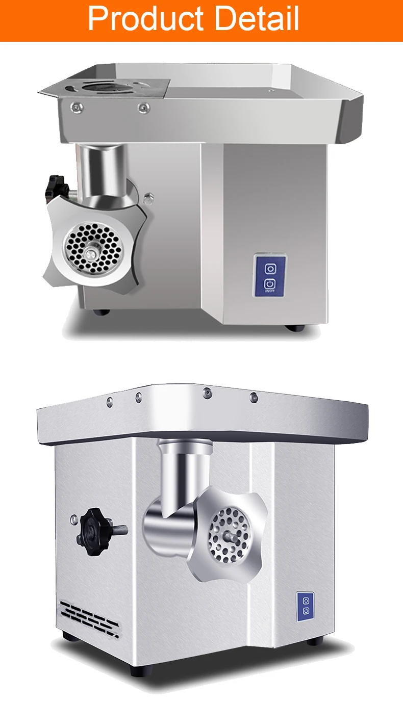 Electric Sausage Stuffer Mincer Machine Meat Grinder 1100W Beef Fish Maker 4
