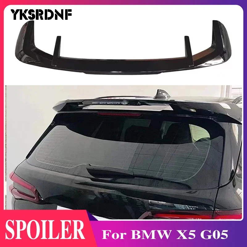 

Для BMW X5 G05 2021 + спойлер высокого качества из АБС-пластика задний спойлер на крыло, крышу багажник крышка ботинка MP Стайлинг