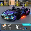 1314Pcs Technical Racing Sport Car 67128 Model Building Blocks Lamborghini Hypercar Racing Car Model Toys Kid Adult Gift 6