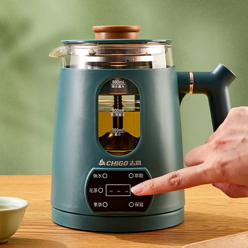 800ml Electric Kettle Automatic Steam Spray Teapot with Filter
