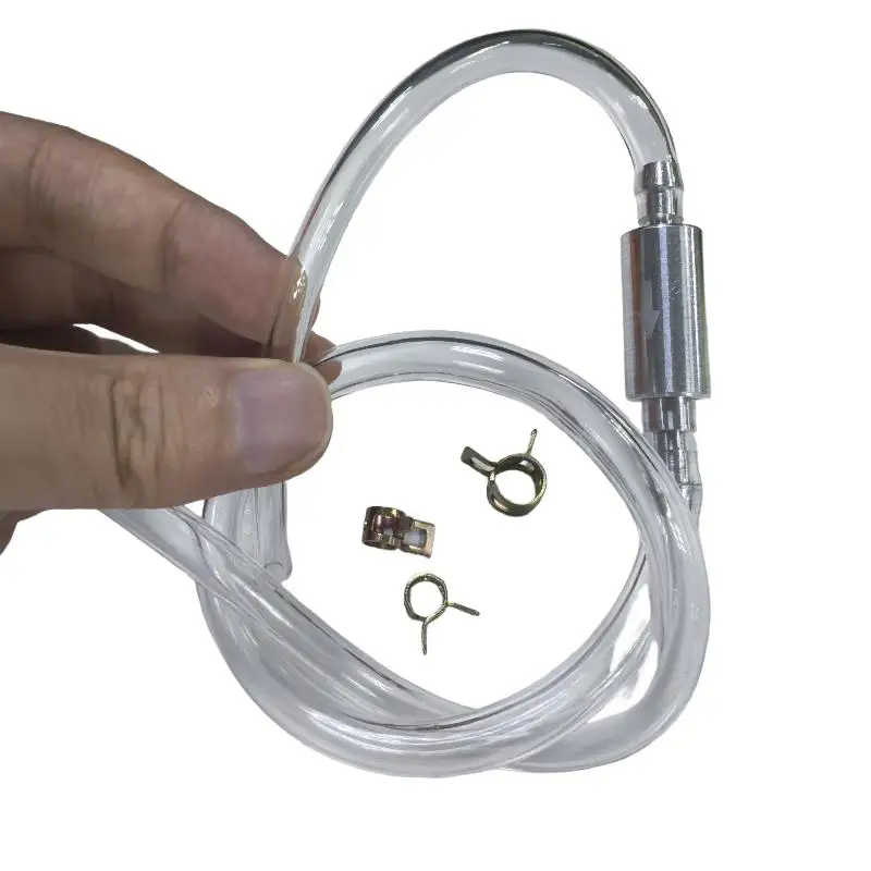 1 Set Durable  Bleeder Fluid Hose Hydraulic Clutch Valve Tube Kit Motorcycle Brake Bleeding Oil Change Pump Tool