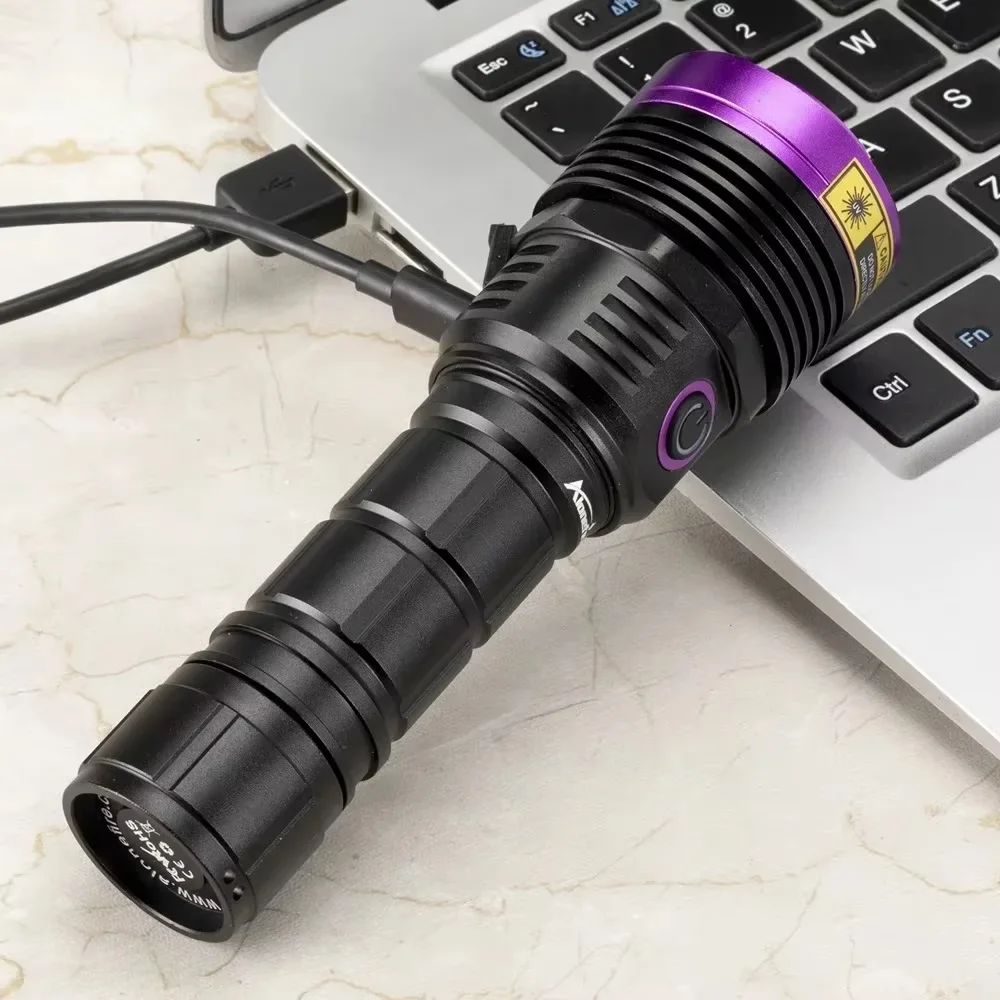 Aluminum UV Flashlight for Pet Stain Detection