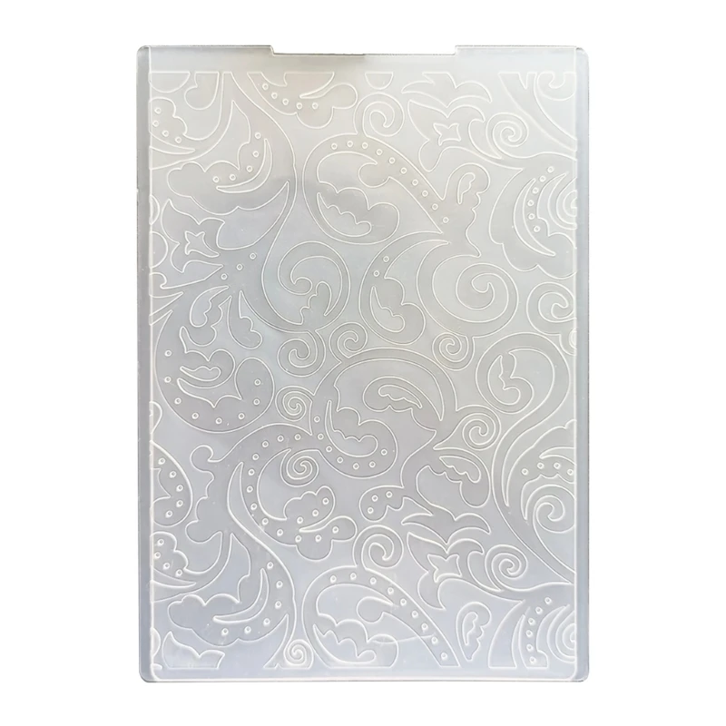 

Plastic Embossing Cuts Rectangle Plant Leaves Script Die Stencils for DIY Crafts