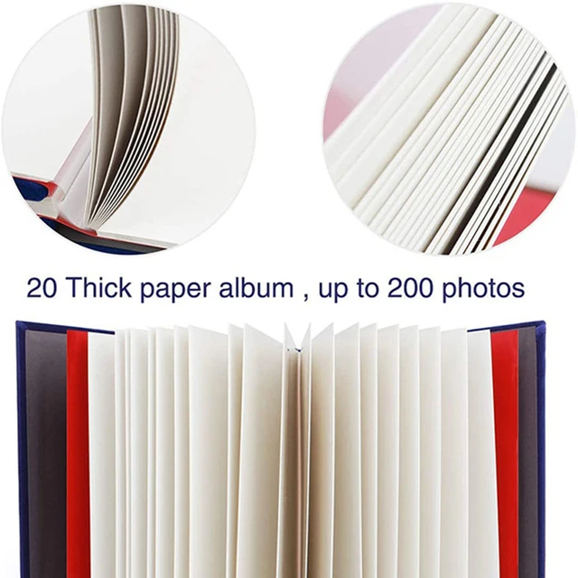 Diy Album Kézzel Készített Bélyeggyűjtés Könyv Finom Multifunkcionális Fotóalbumok Háztartási Karácsony Születésnapi Tárolása - Image 2