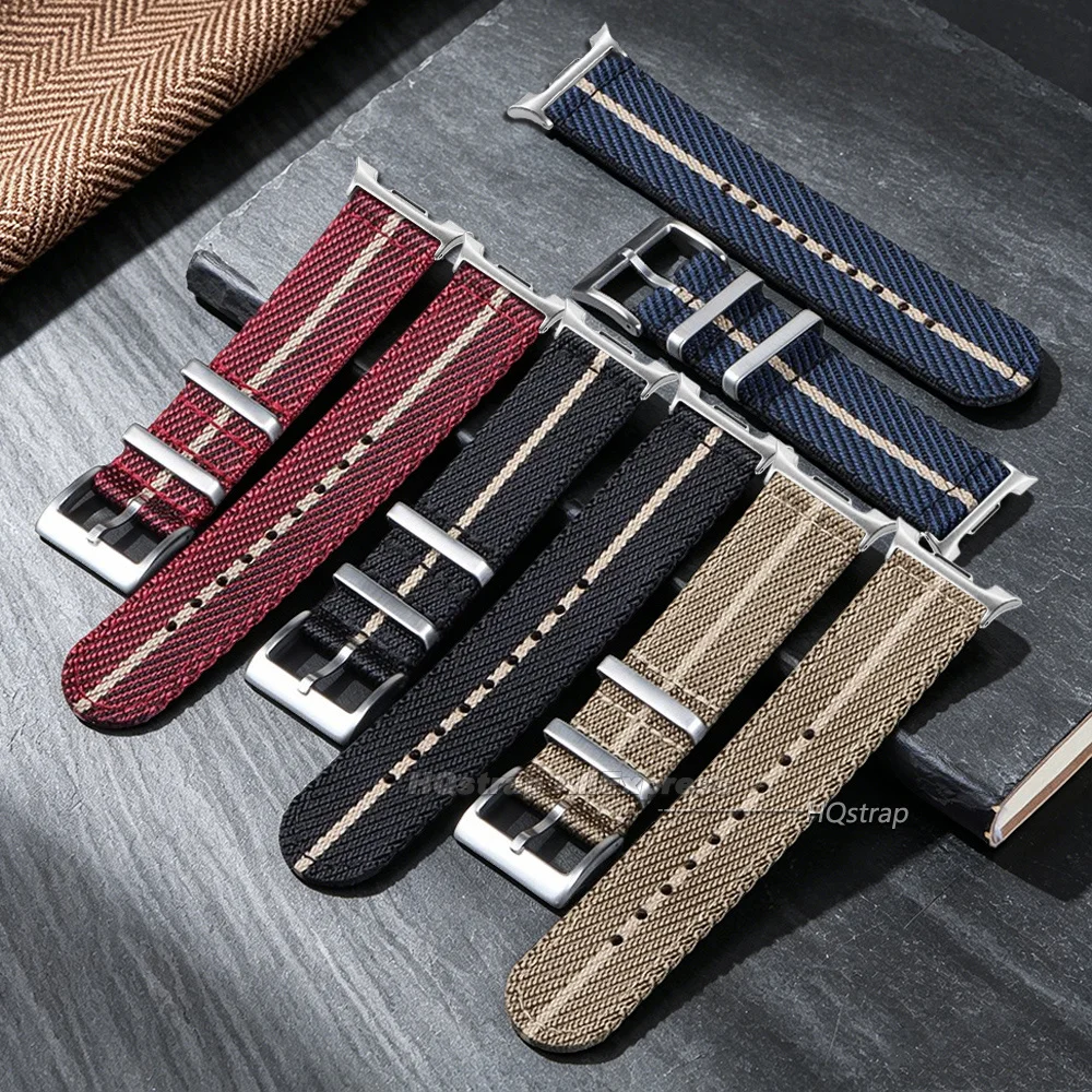 Sport Nylon Canvas Strap - Soft Replacement Wrist Band