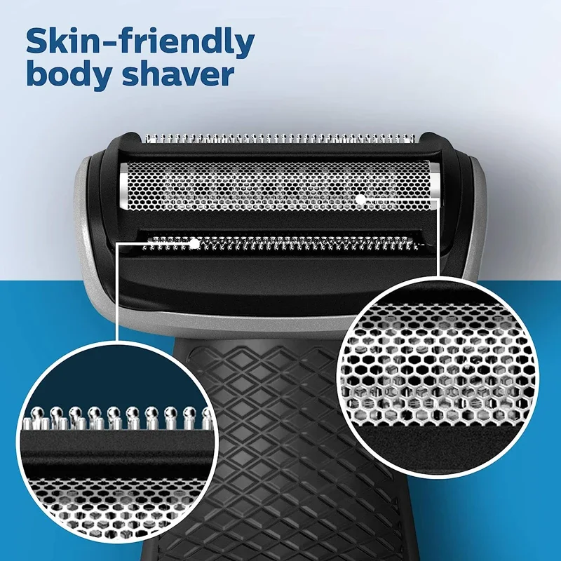 Electric Shaver Head BG2000 Replacement for Philips Norelco Bodygroom BG7040 BG7030 BG5025 BG2039