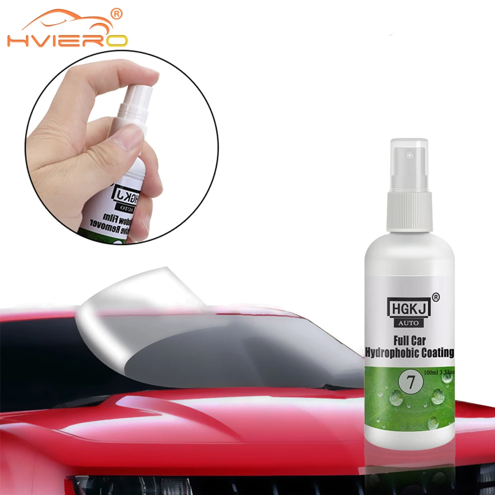 20ml/50ml/100ml Car Cleaning Paints Cleaner Polishes Hydrophobic Water Rains Repellent Spray Auto Windshield Glass Nano Coating