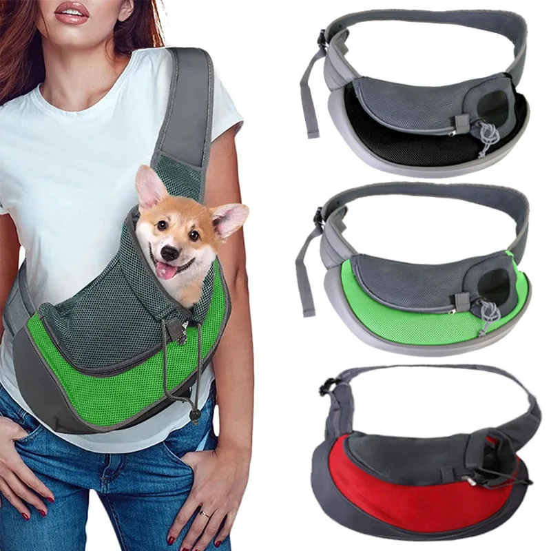 

Portable Dog Bag Cat Backpack Cat Carrier Travel Shoulder Bag Adjustable Strap Breathable Mesh Pet Backpack Pets Accessories