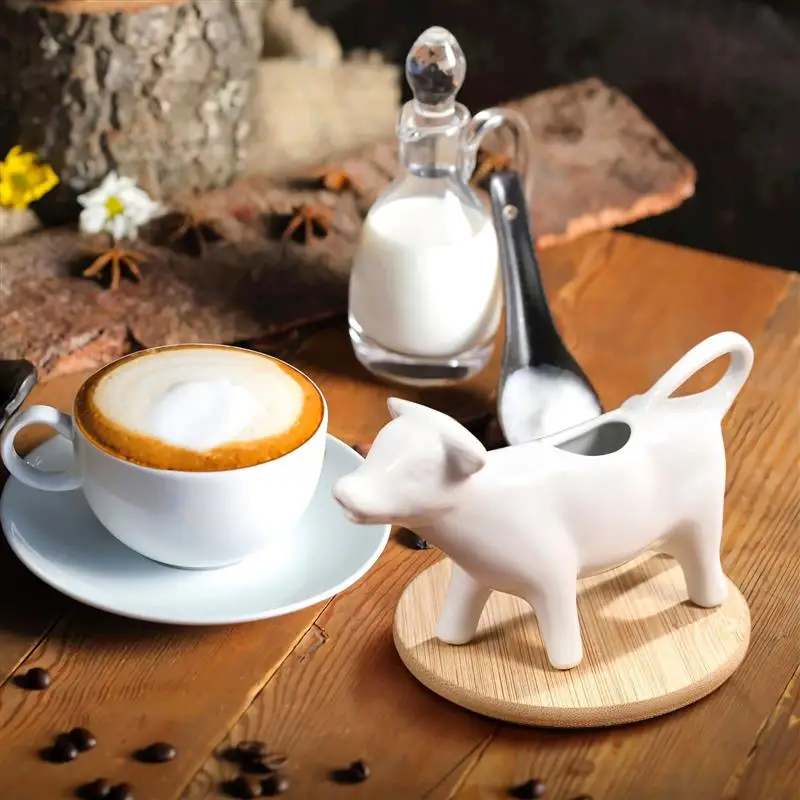 Buy Wholesale China Vintage Ceramic Milk Pitcher Coffee Creamer Pourer &  Ceramic Milk Pitcher at USD 0.8