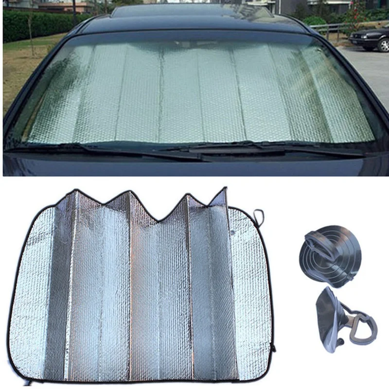 Car Sunshield SUV Windshield Cover Dustproof Foldable Heat Insulation ...