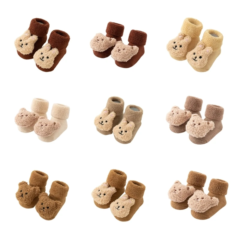

Soft & Comfortable Toddler Grip Socks Non Slip Children Socks for Boys & Girls