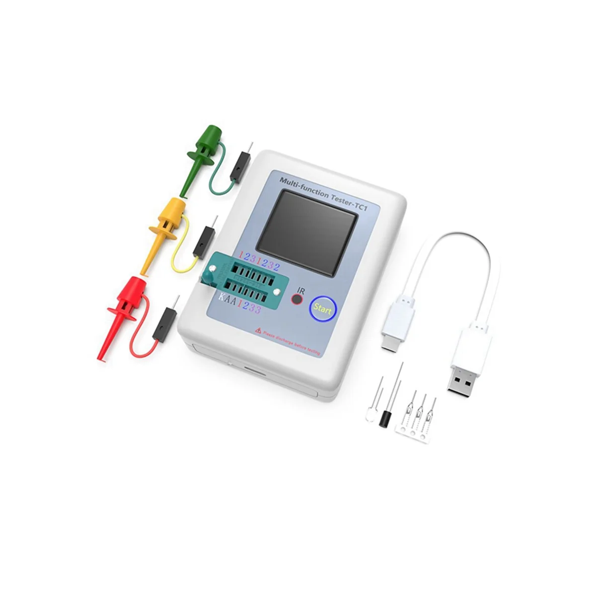 LCR TC1 TFT LCD ÷ Ƽ Ʈ ׽, ̿ Ʈ̿ ĳн  ׽Ʈ 跮, 1.8 ġ