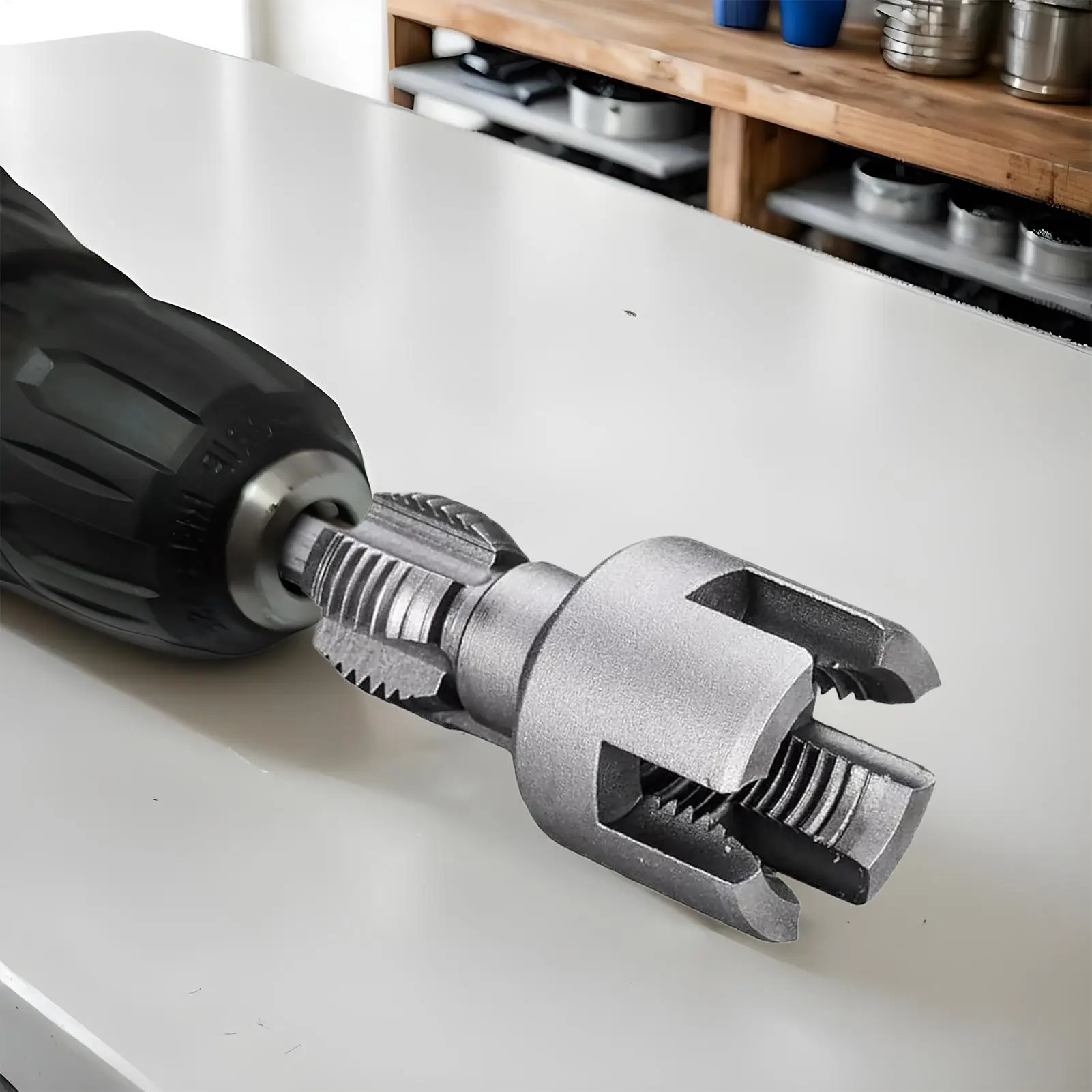 2pcs/set Pipe Threading Tool Internal External Threads 1/2&3/4 Water Pipes PVC Internal and external pipe thread tools