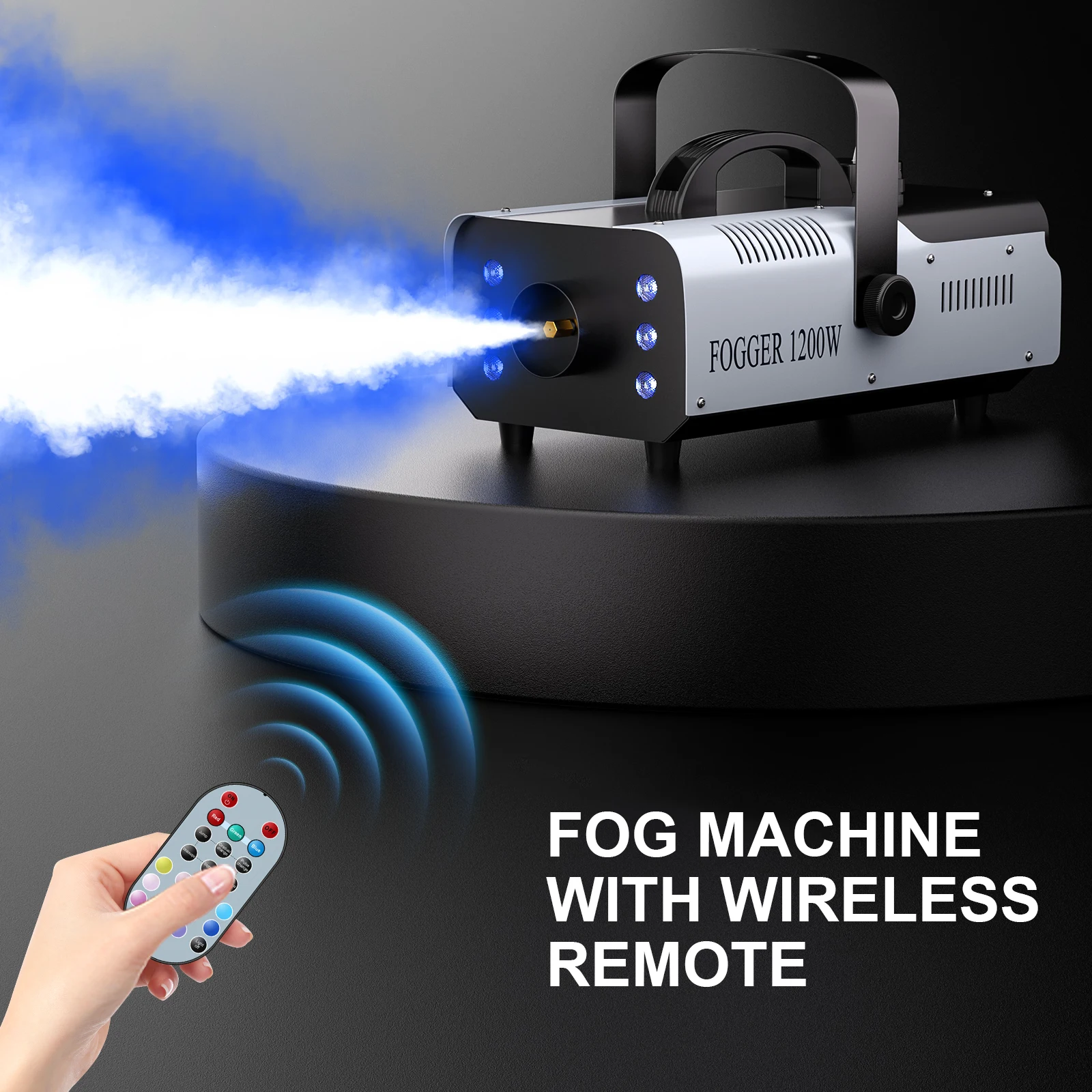 Detect 1200w LED Fog Machine - 2