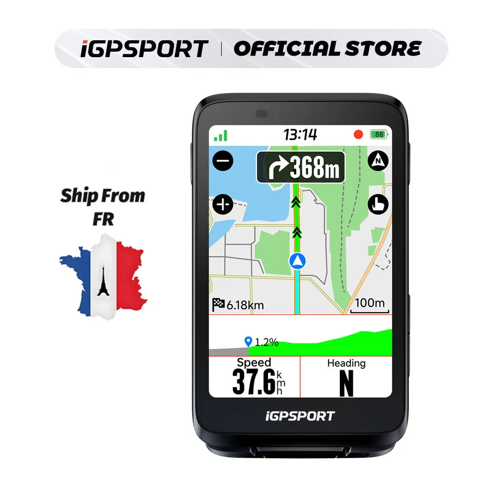 アクセサリー iGPSPORT BiNavi GPS ナビゲーションサイクルコンピューター iGPSPORT BiNavi