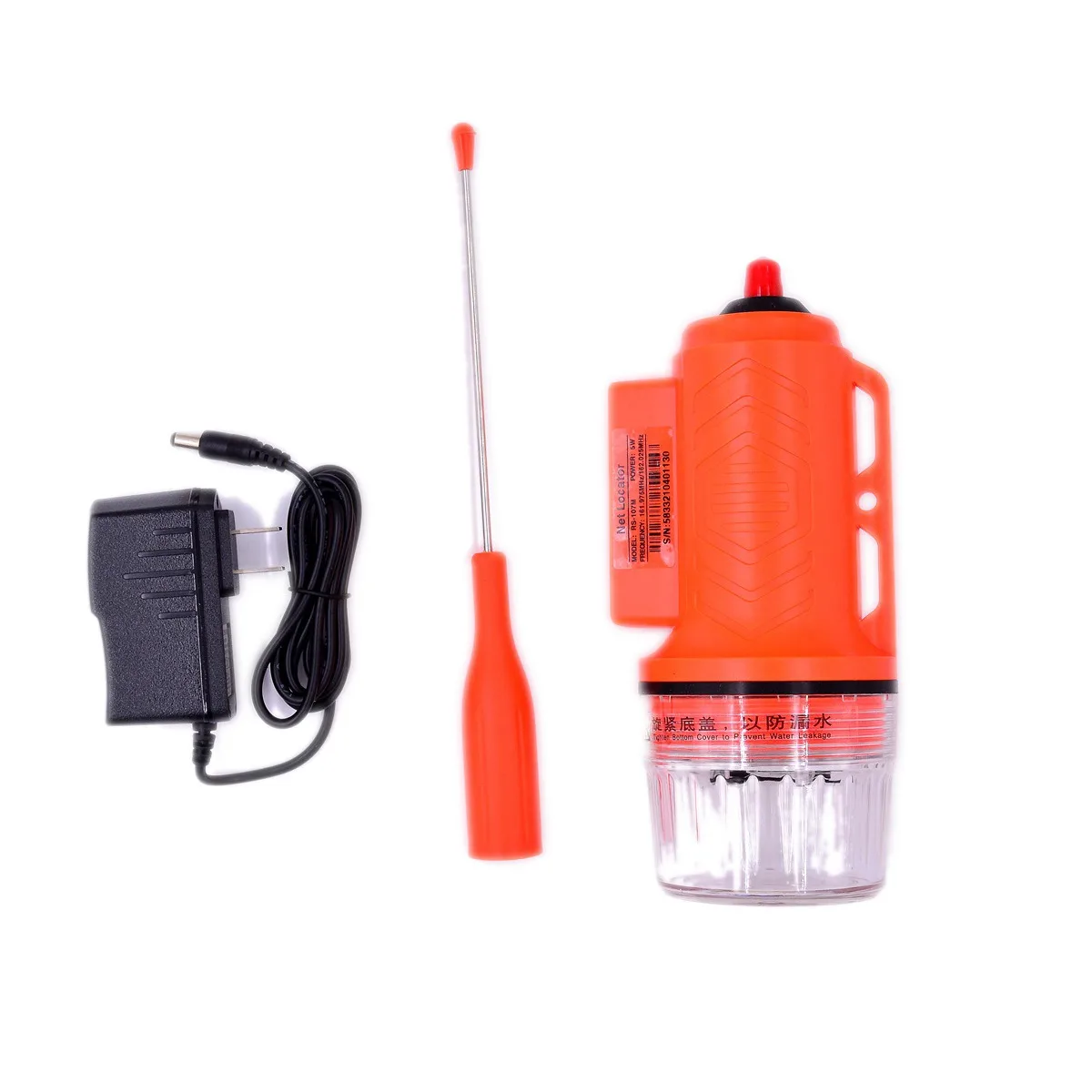 RS107M 5W Net Locator Buoy Tracker Fishing GPS Positioning Waterproof Boat AIS Accessory High Precision Fast Receiving