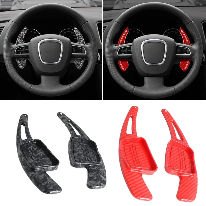 Sport Red Aluminum Steering Wheel Paddle Shifter Extension For Lexus E - IJDMTOY