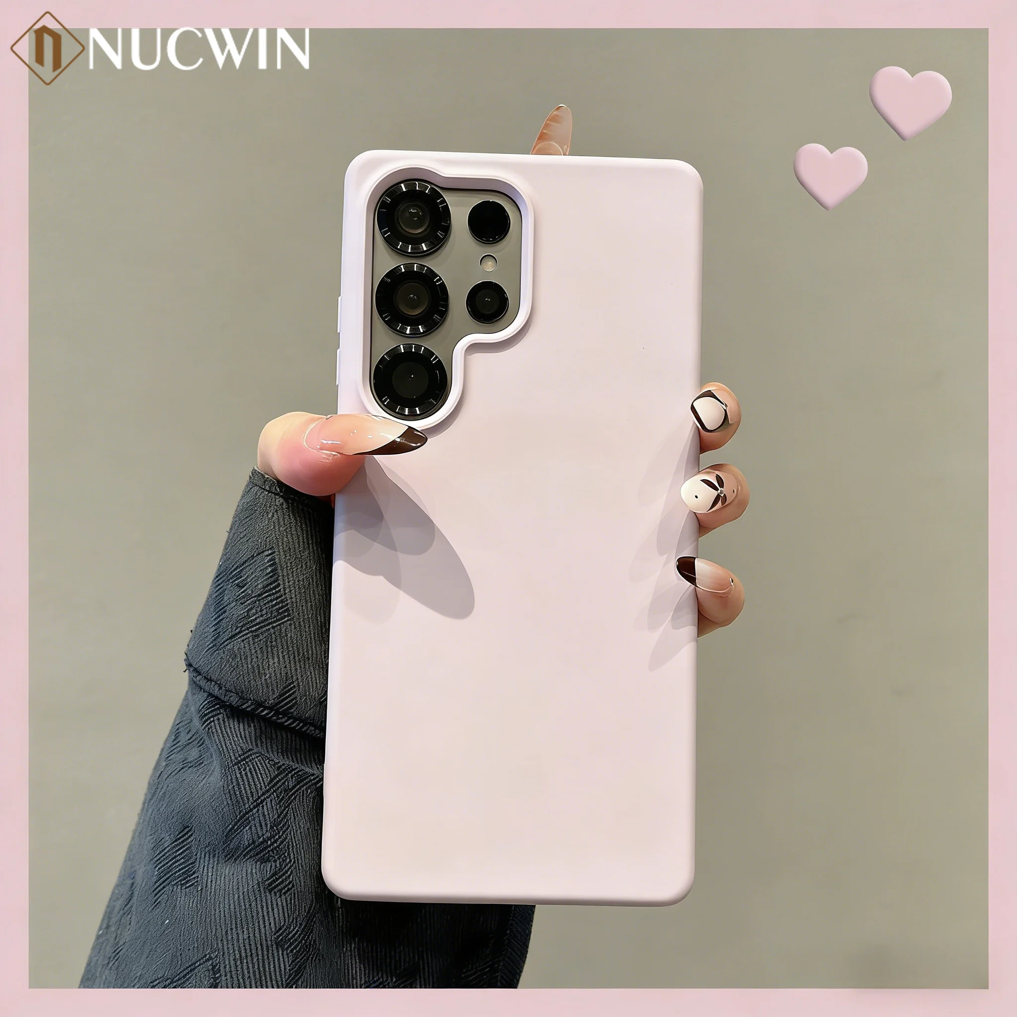 Ultra Liquid Silicone Flocking Candy Color Case