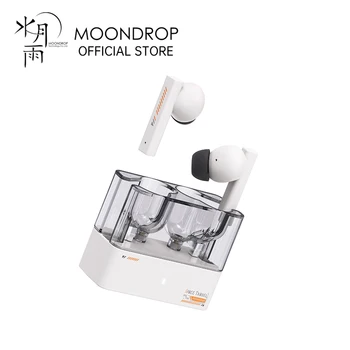 Moondrop 우주 여행 TWS 이어폰 블루투스 5.3 노이즈 캔슬링, 트루 무선 스테레오 IEM