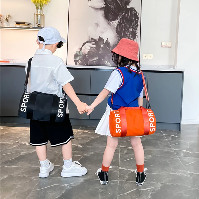 Children'S Tote Travel Bag for Kids Luggage Weekend Gym Sports Fitness Handbag Outdoor Shoulder Duffle Swimming Crossbody Bag 3