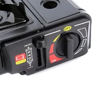 Outdoor Cassette Gas Stove Dual Purpose Portable Gas Barbecue Furnace Picnic Stove Camping Gas cooking utensils 4