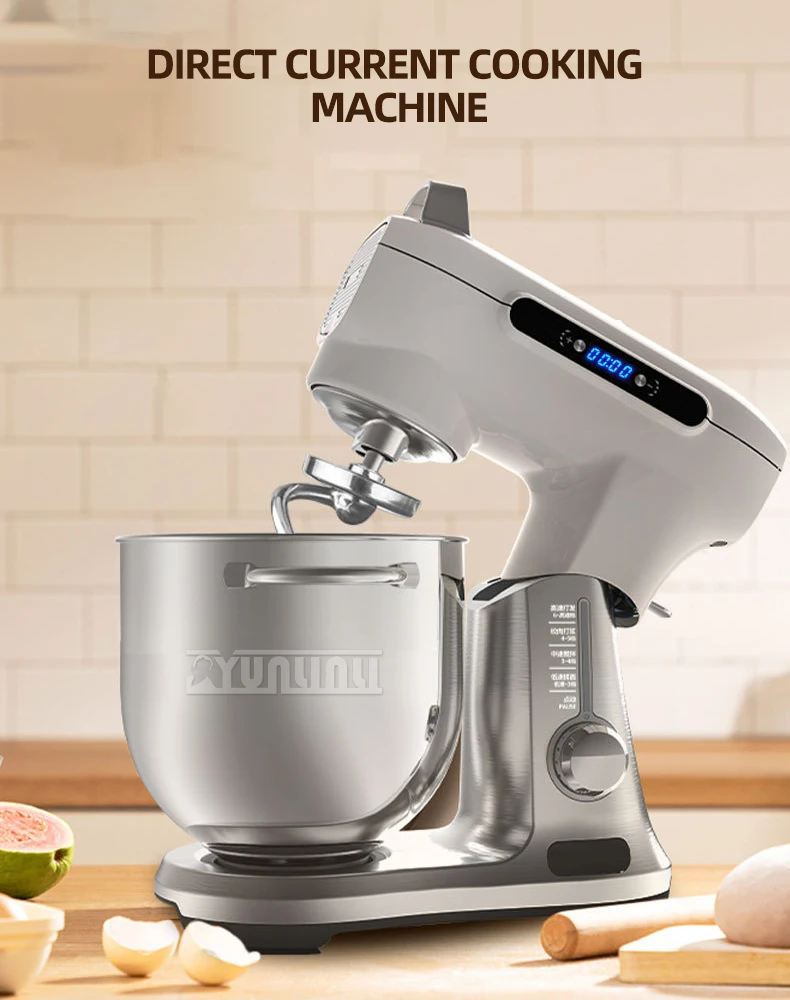 Description Picture 2 of item7L Chef Machine Professional Kitchen Food Stand Mixer Stainless Steel Electric Food Dough Mixer
