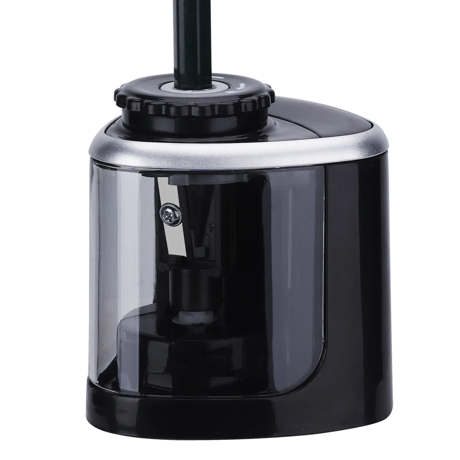 

Portable Electric/Manual 2 in 1 Pencil Sharpener Automatic Pencil Sharpener Kids Adults Auto Pencil Sharpener Stationery