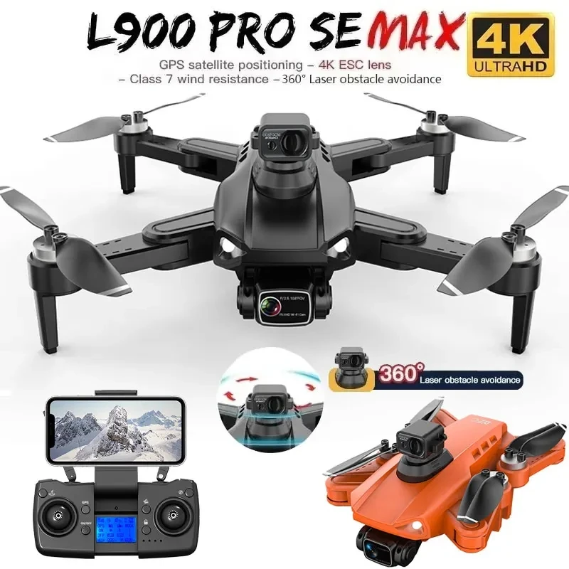 L900 Pro SE MAX GPS 드론 4K 전문 듀얼 HD 카메라 5G WIFI..