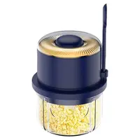 Grande tasse en verre B64B pour hachoir électrique sans fil à 6 lames, robot culinaire portable pour l'ail, la viande et le gingembre 1