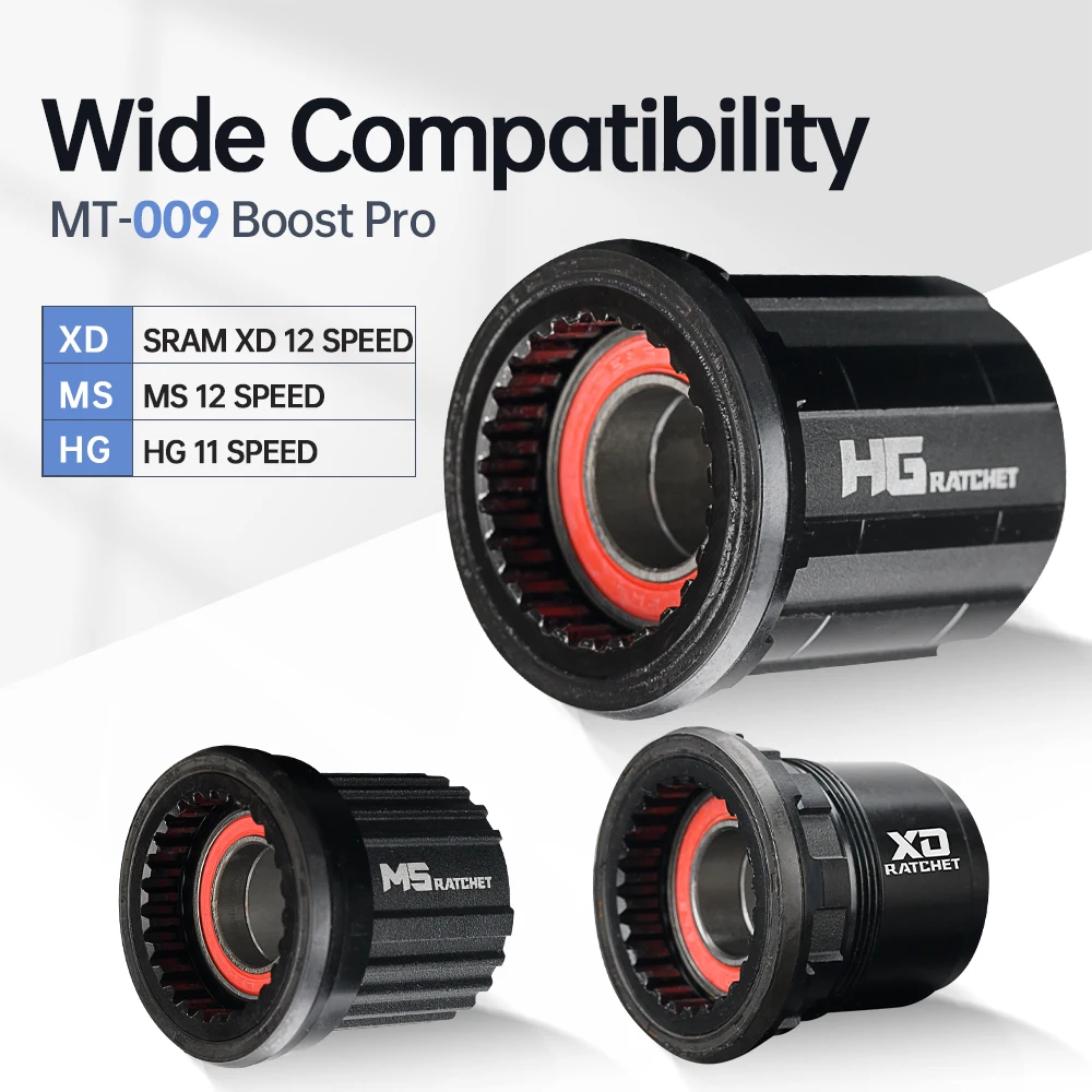 ARC 80T 라쳇 MTB 허브 6개의 밀폐형 베어링 15x110 12x148 10x141 자전거 허브 알루미늄 합금 HG MS XD 8 9 10 11 12단 변속용