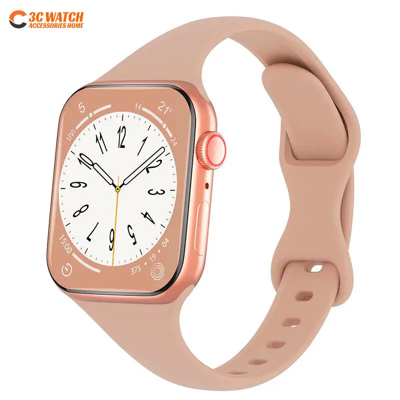 Thin Silicone Solid Color Strap Bracelet