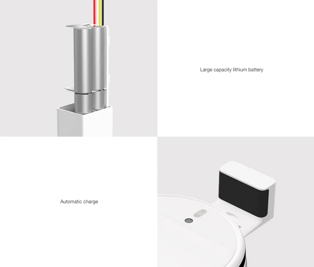 Xiaomi Mijia Robot Vacuum Cleaner 1C STYTJ01ZHM Home Automatic Dust Cleaner App Control description image 13