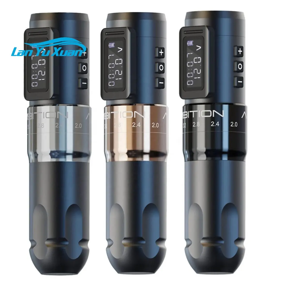 

Ambition Mars-U Professional 2.0-4.0mm Adjustable Stroke Wireless Rotary Tattoo Pen Machine for Tattoo Artist Body Art