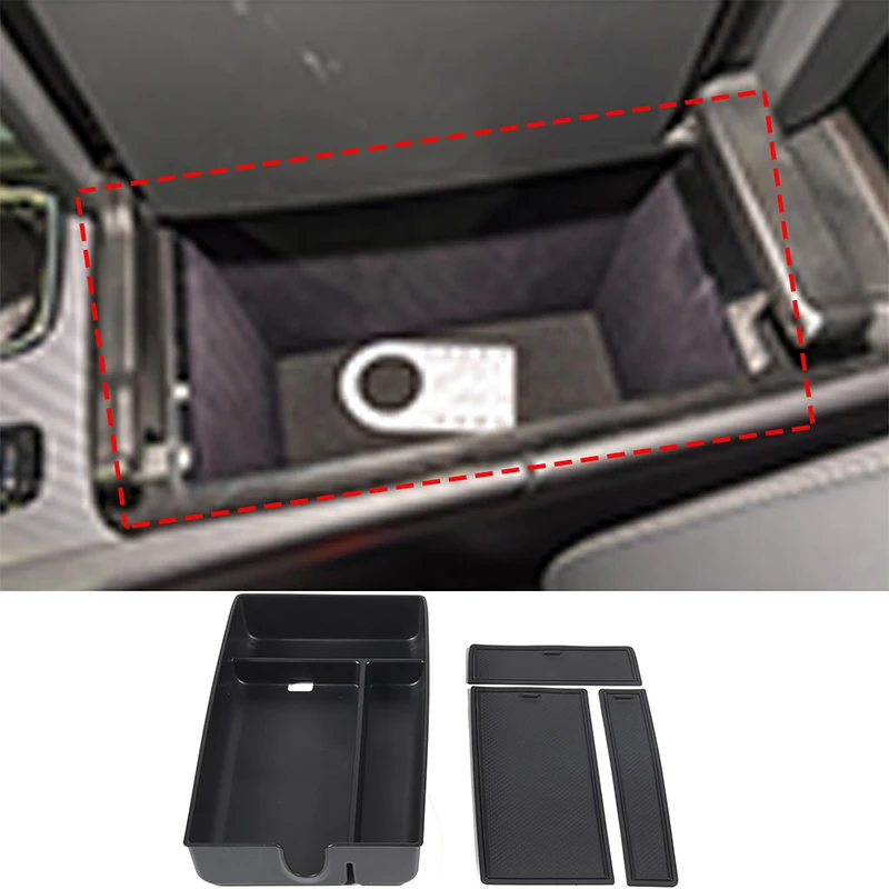 

For Lexus RX 2023 2024 450h+ 500h 350 350h Car Center Console Organizer Tray Car Central Armrest Secondary Storage Box
