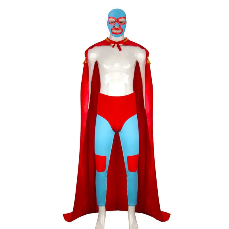 Mexican-Wrestler-Cloak-Robe-Crazy-Halloween-Bullfighting-Cosplay ...