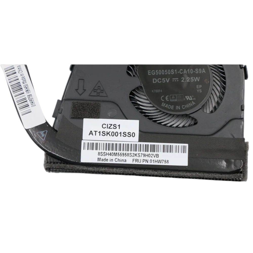 Lenovo-thinkpad Yoga 260 Yoga 370 X380 Laptop Cpu Dissipador de Resfriamento e Ventilador Fru 01hw758 01hw757 Novo - Imagem 4