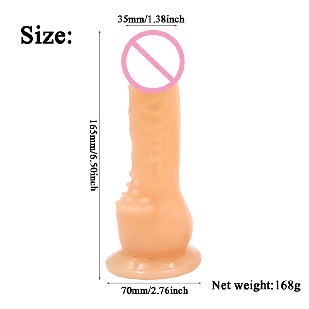 Soft Realistic Enorme Female TPR Penis Head Strap On Dildos Replacement Anal Plug Sex Toys