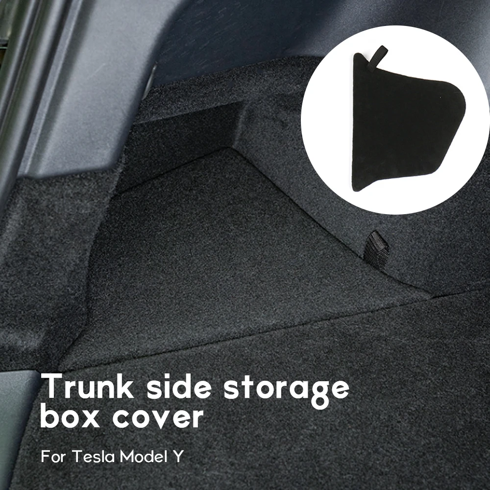Rear Trunk Organizer Lids Only for Tesla Model Y Side Storage Box Lids