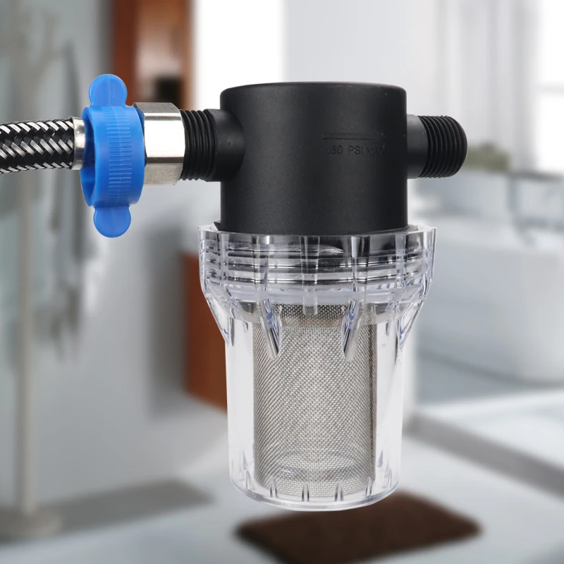 PATIKIL 1-Inch Water Pump Strainer Filter With 80 Mesh Stainless Screen - Perfect For Garden Irrigation Systems