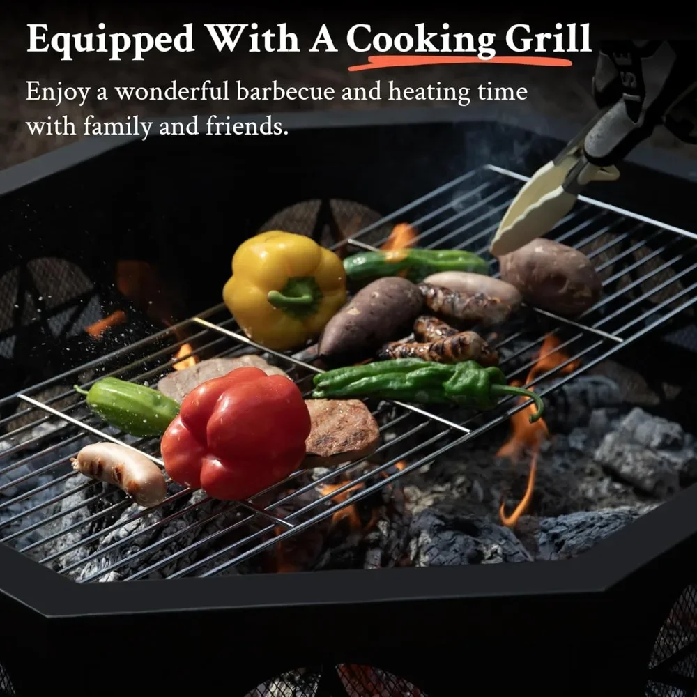 Octagonal Fire Pit 3