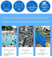 Large Pool For Adults Children Family 2/2.6/3M Inflatable Swimming Pool Child baby Rectangular Pvc Outdoor Water Games Toy kids 6