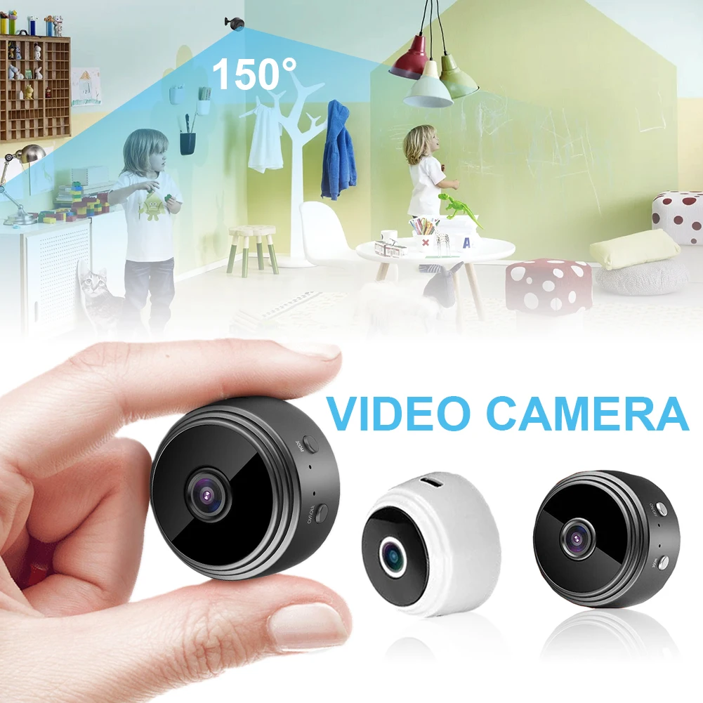 Mini Telecamera Per Visione Notturna 1080P Hd Camera Night Micro Camera Videoregistratore Vocale Mini Videocamere Di Sicurezza Wireless Telecamera Wif